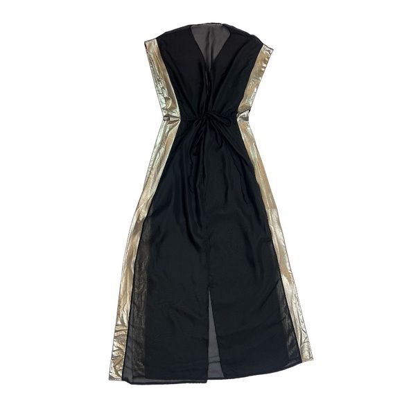 Swim Black Mesh Bikini Cover Up Poshmark